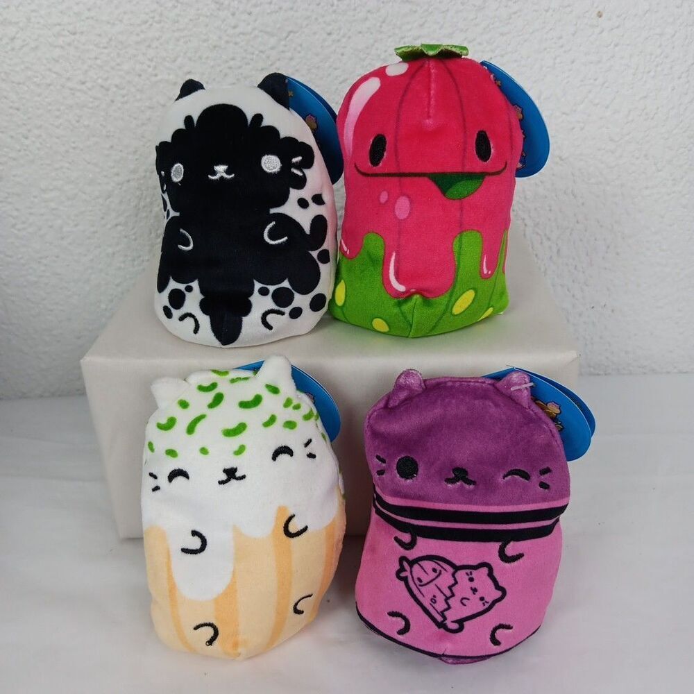 Cats Vs Pickles Rosch Cat Barry Glaze Chip N Dip Crayon Lot Of 4 Tags Attached